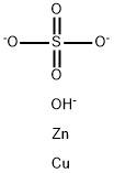 Copper-zinc sulfate complex,55072-57-6,结构式