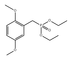 Diethyl 2,5-Dimethoxybenzylphosphonate 化学構造式