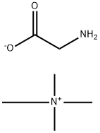 tetramethylammomium glycinate 化学構造式