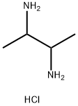 Butane-2,3-diamine hydrochloride 化学構造式