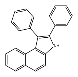 1,2-Diphenyl-3H-benzo[e]indole,55654-01-8,结构式