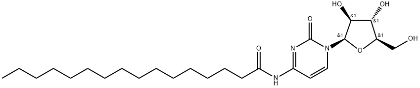 N(4)-palmitoyl cytarabine 结构式