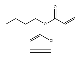 vinyl chloride/ butyl acrylate/ ethylene copolymer 结构式