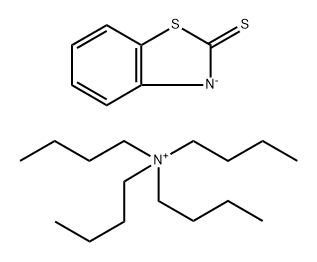 tetrabutylammonium, salt with benzothiazolethi-2(3H)-one (1:1) Struktur