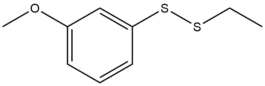 Disulfide, ethyl 3-methoxyphenyl (9CI) Struktur