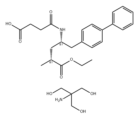 Sacubitril 化学構造式