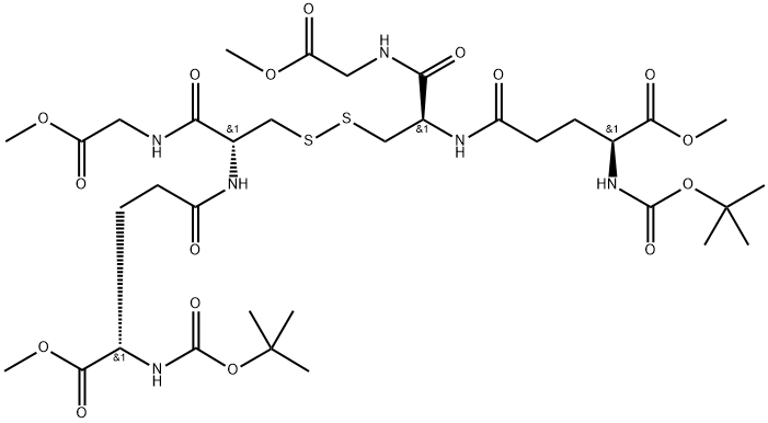 N-tert-Butyloxycarbonyl Glutathione DiMethyl Diester Disulfide DiMer|N-TERT-BUTYLOXYCARBONYL GLUTATHIONE DIMETHYL DIESTER DISULFIDE DIMER