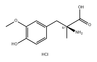 甲基多巴杂质1 盐酸盐(甲基多巴EP杂质A盐酸盐),5687-56-9,结构式