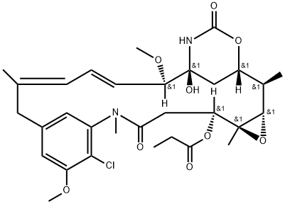 アンサミトシンP2 化学構造式