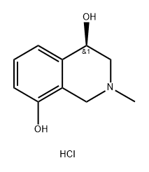 57286-92-7 (4R)-4,8-dihydroxy-N-methyl-1,2,3,4-tetrahydroisoquinoline hydrochloride monohydrate