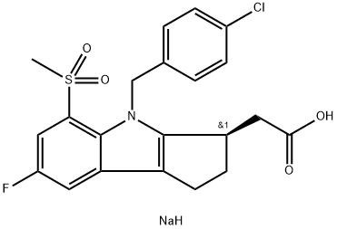 MK 0524 sodium salt,572874-50-1,结构式