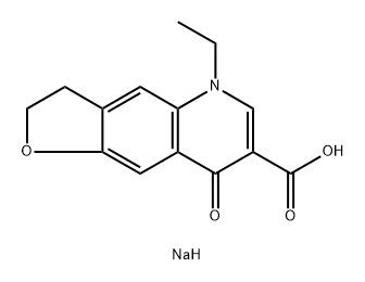 ドロキサシンナトリウム 化学構造式