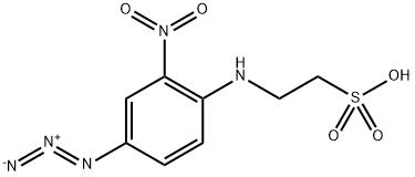 NAP taurine 化学構造式