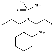 Phosphoramide mustard cyclohexamine salt Struktur