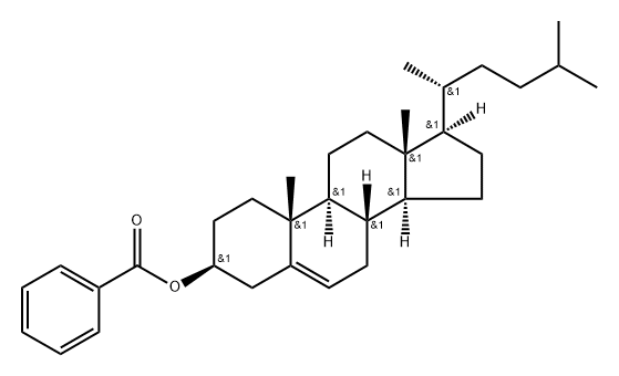 26,27-Dinorergost-5-en-3β-ol benzoate,58003-48-8,结构式