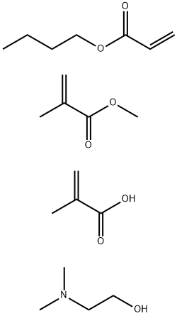 2-프로펜산,2-메틸-,부틸2-프로페노에이트및메틸2-메틸-2-프로페노에이트와의중합체,2-(디메틸아미노)에탄올과의화합물