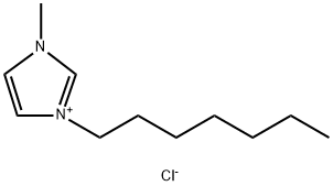 1H-Imidazolium, 3-heptyl-1-methyl-, chloride (1:1) Structure