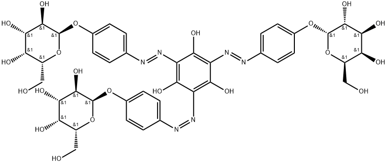 ALPHA-GALACTOSYL YARIV REAGENT Structure