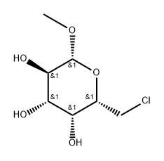 β-D-Galactopyranoside, methyl 6-chloro-6-deoxy- 结构式