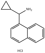 cyclopropyl(naphthalen-1-yl)methanamine hydrochloride Structure