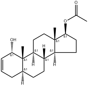 2-Androstene-3α,17β-diol,5846-70-8,结构式