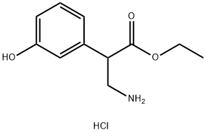 ethyl4-amino-3-(3-hydroxyphenyl)butanoate hydrochloride|