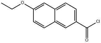 6-Ethoxy-2-naphthalenecarbonyl chloride Structure