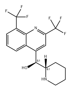 Mefloquineb Impurity 3 (Mefloquine EP Impurity C) Struktur