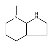 7-Methyloctahydro-1H-pyrrolo[2,3-b]pyridine Struktur