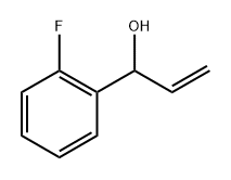 1-(2-氟苯基)丙-2-烯-1-醇, 58824-51-4, 结构式