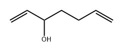 hepta-1,6-dien-3-ol Struktur