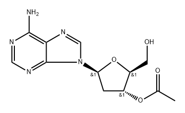 3-O-ACETYL-2-DEOXYADENOSINE Struktur