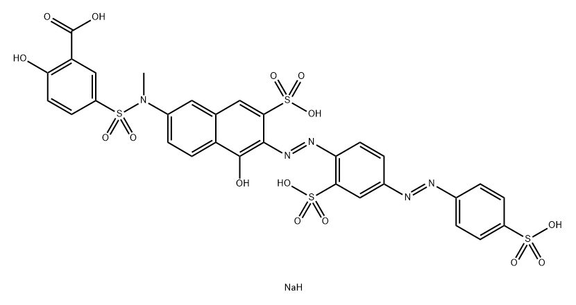 Mordant Red 66 Structure