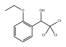 2,2,2-Trichloro-1-(2-ethoxyphenyl)ethanol,59424-87-2,结构式