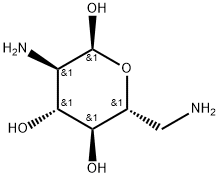 2,6-Diamino-2,6-dideoxy-α-D-glucopyranose Structure