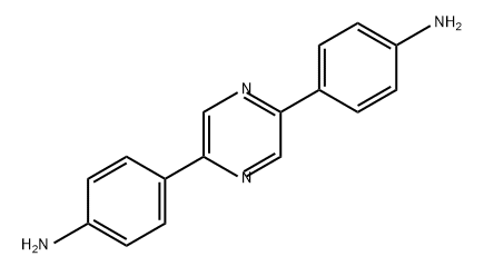 4,4'-(PYRAZINE-2,5-DIYL) DIANILINE 结构式