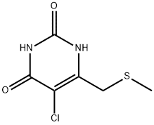 5-Chloro-6-((Methylthio)methyl)pyrimidine-2,4(1H,3H)-dione|5-氯-6-((甲硫基)甲基)嘧啶-2,4(1H,3H)-二酮