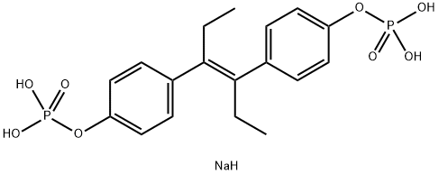 己烯雌酚磷酸钠,5965-09-3,结构式