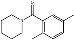 (2,5-dimethylphenyl)(piperidin-1-yl)methanone Structure