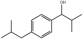 1-(4-isobutylphenyl)-2-methylpropan-1-ol Structure