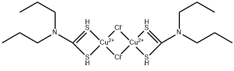 59778-91-5 Copper, di-.mu.-chlorobis(dipropylcarbamodithioato-.kappa.S,.kappa.S)di-