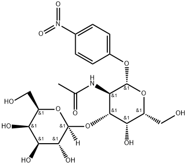 Gal beta(1-3)GalNAc-beta-pNP Structure