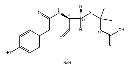 6α-[(4-ヒドロキシフェニルアセチル)アミノ]ペニシラン酸ナトリウム