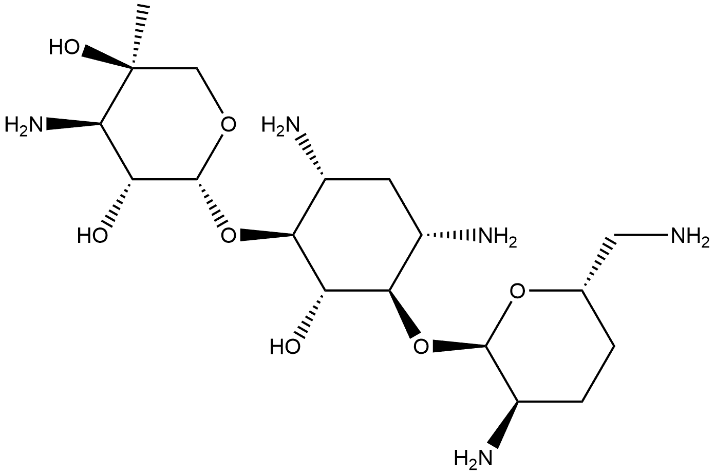 3''-N-demethyl gentamicin C1a|