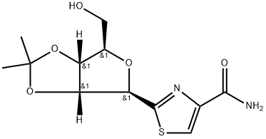 2-[2,3-O-(1-Methylethylidene)-β-D-ribofuranosyl]-4-thiazolecarboxaMide|2-[2,3-O-(1-Methylethylidene)-β-D-ribofuranosyl]-4-thiazolecarboxaMide