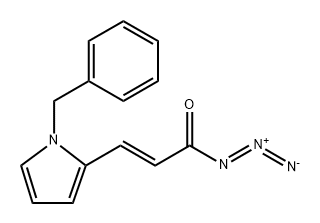 2-Propenoyl azide, 3-[1-(phenylmethyl)-1H-pyrrol-2-yl]-, (2E)-