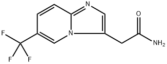 2-(6-(Trifluoromethyl)imidazo[1,2-a]pyridin-3-yl)acetamide Structure