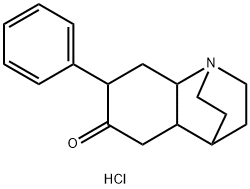 2H-1,4-Ethanoquinolin-6(5H)-one, hexahydro-7-phenyl-, hydrochloride (9CI),60375-44-2,结构式