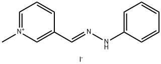 Pyridinium, 1-methyl-3-[(2-phenylhydrazinylidene)methyl]-, iodide (1:1)