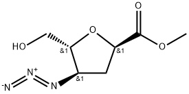 L-arabino-Hexonic acid, 2,5-anhydro-4-azido-3,4-dideoxy-, methyl ester|